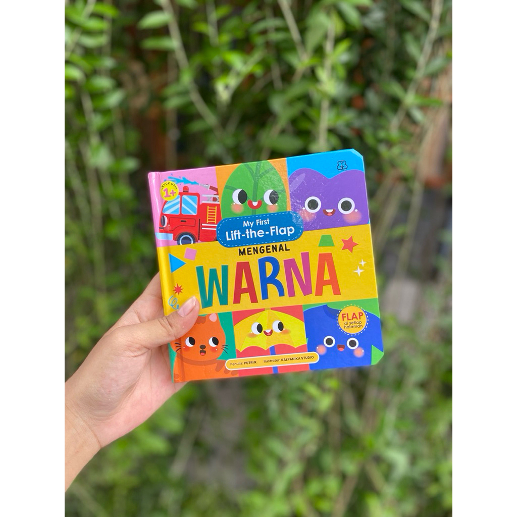 MY FIRST BOOK: MY FIRST LIFT-THE-FLAP MENGENAL WARNA (BOARDBOOK)
