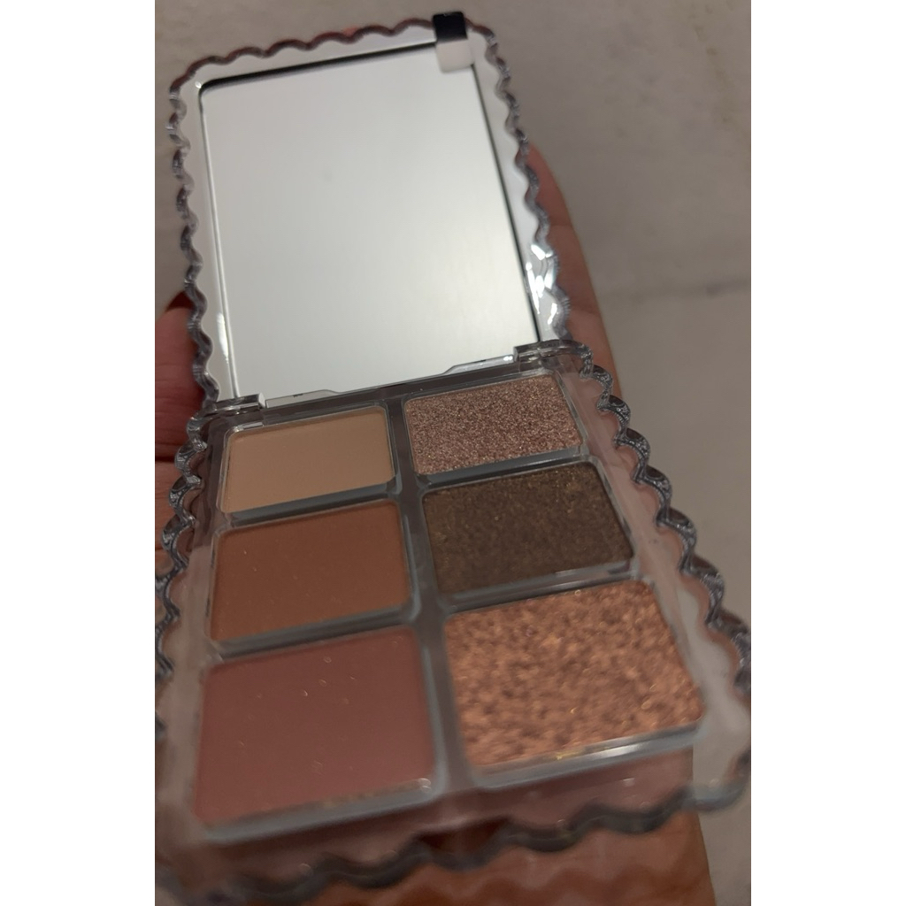 [BARU]GOGO TALES Magic EyeshadowGems Crystal Eyeshadow Palette 6 Warna Cantik Pigmented Matte Natura