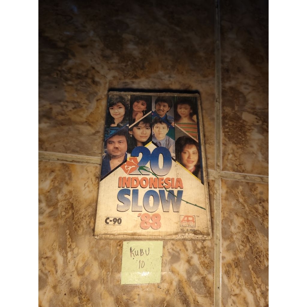 Kaset Pita 20 Indonesia Slow'88