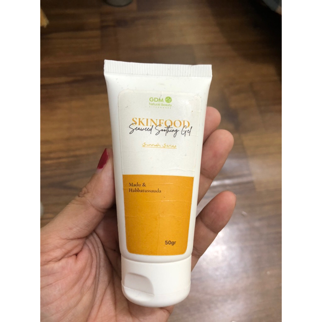 Preloved Masker wajah skinfood seaweed by GdM natural