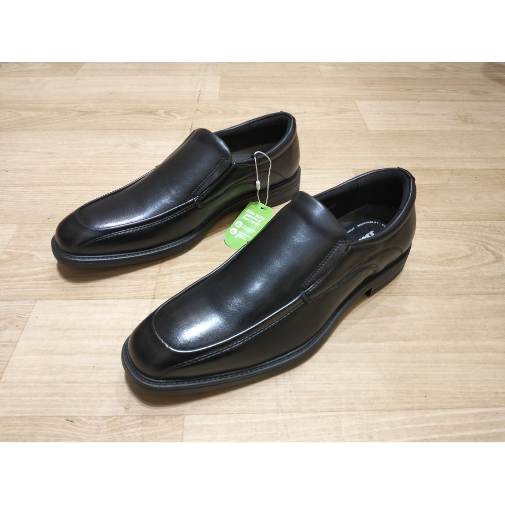 Sepatu Pantofel Bata Original Formal Shoes Pria Hitam Tanpa Tali
