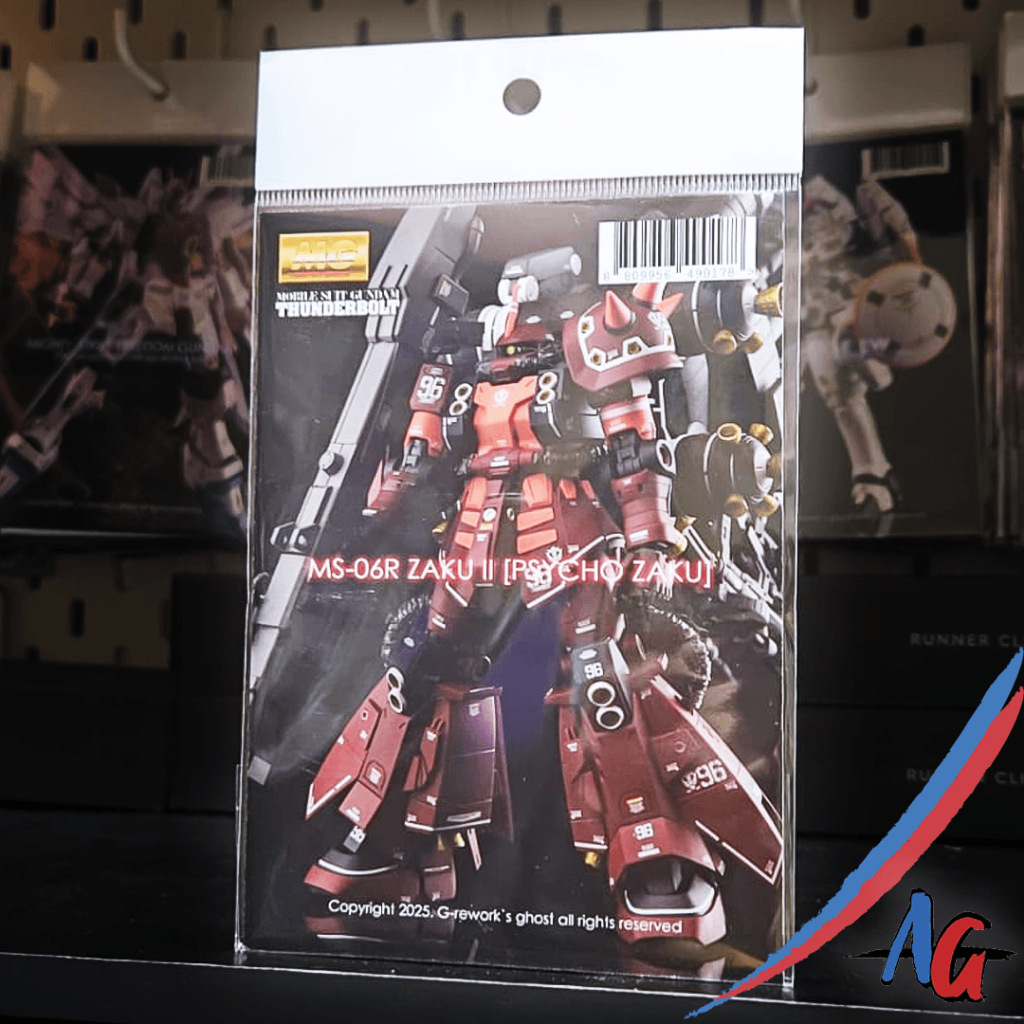 G-Rework MG Zaku II Psycho Zaku Water Decal Sticker