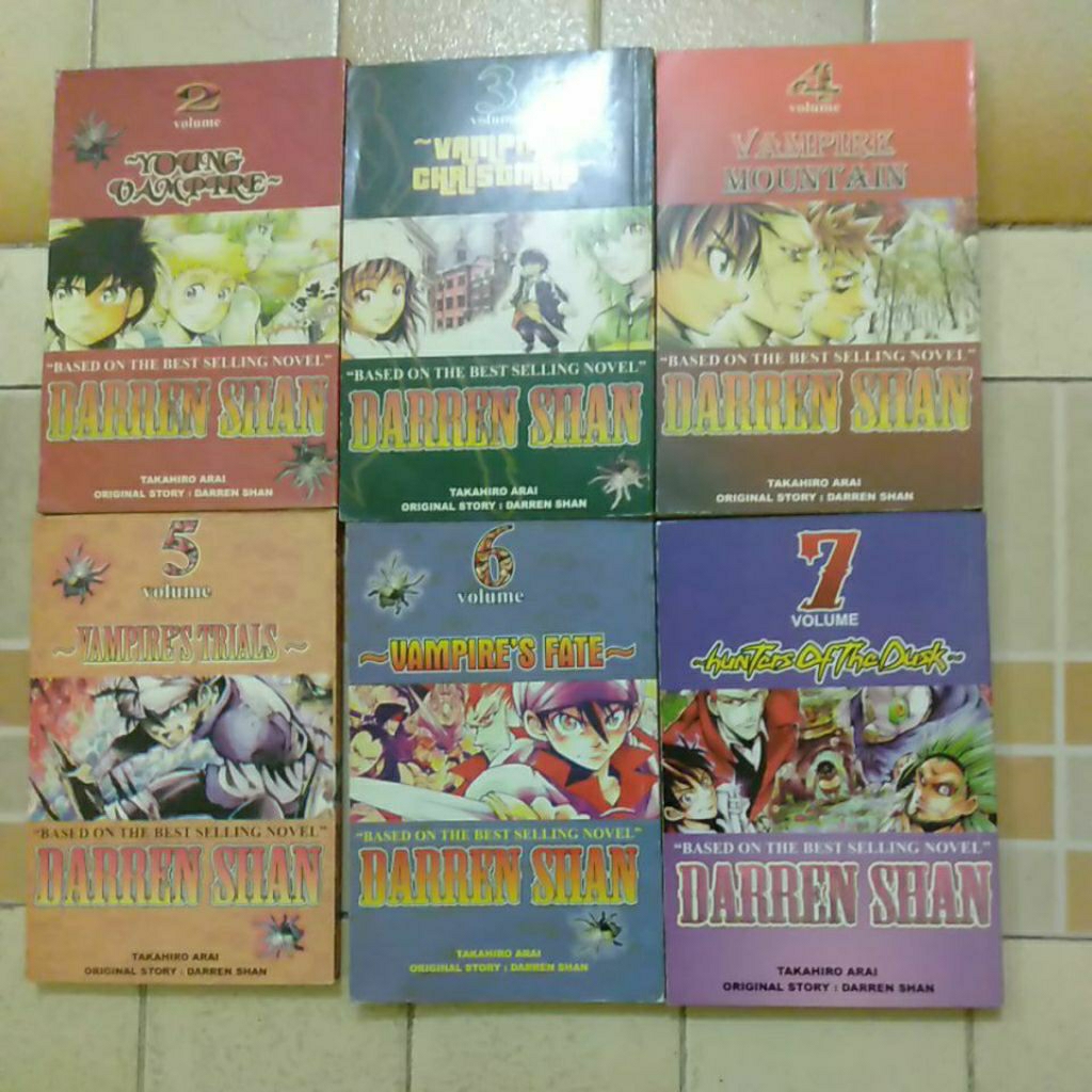 komik Darren shan