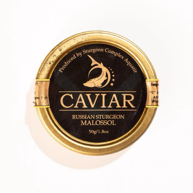 RUSSIAN STURGEON 100G - Aquatir Caviar