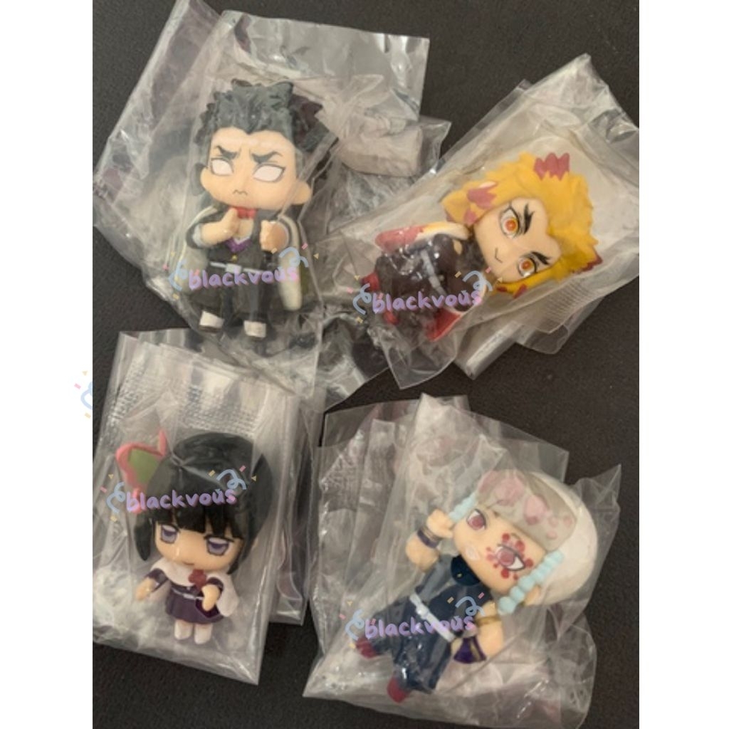 [official merch] kimetsu no yaiba kny demon slayer narabundesu mini figure