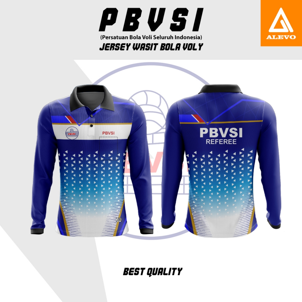 JERSEY WASIT VOLLY PRINTING PREMIUM HARGA PROMO BAJU POLO PBVSI BAJU SERAGAM WASIT VOLLEY