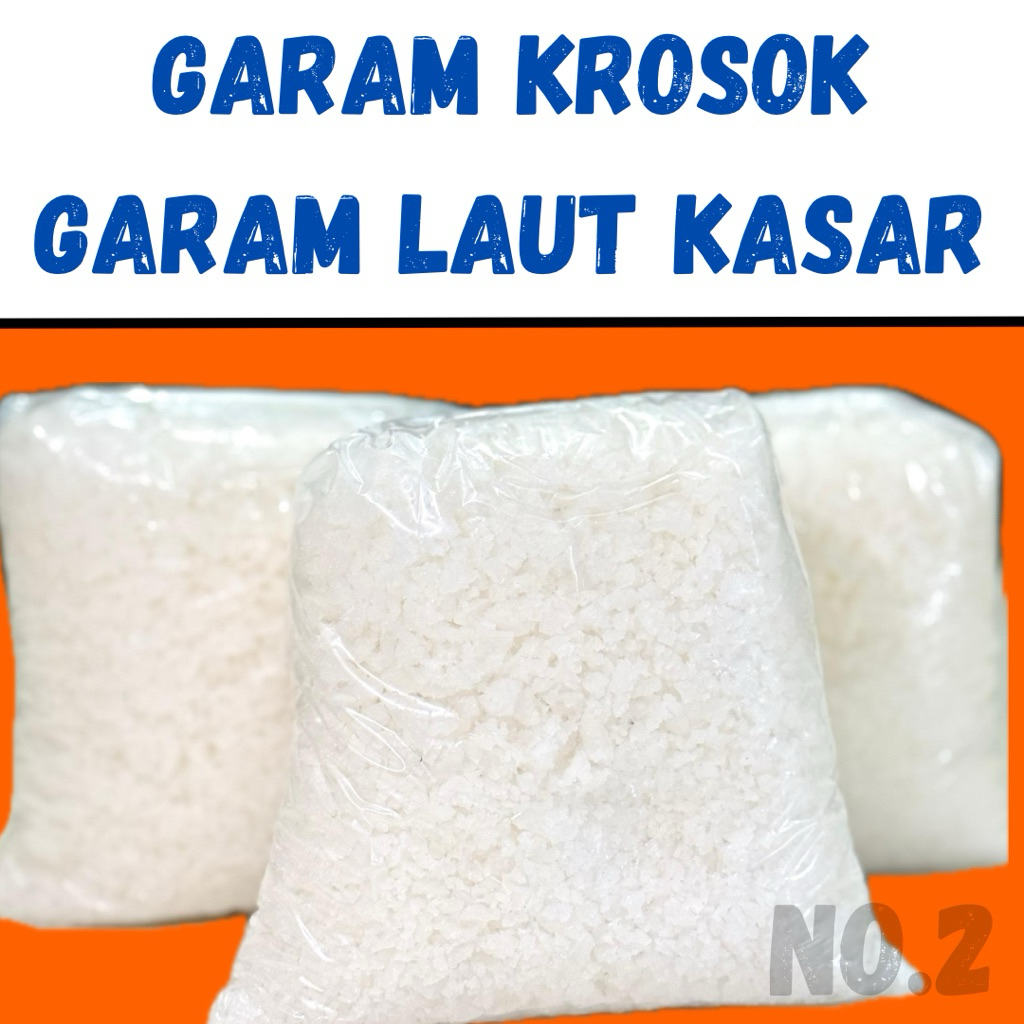 Garam Laut Kasar Premium Non Yodium