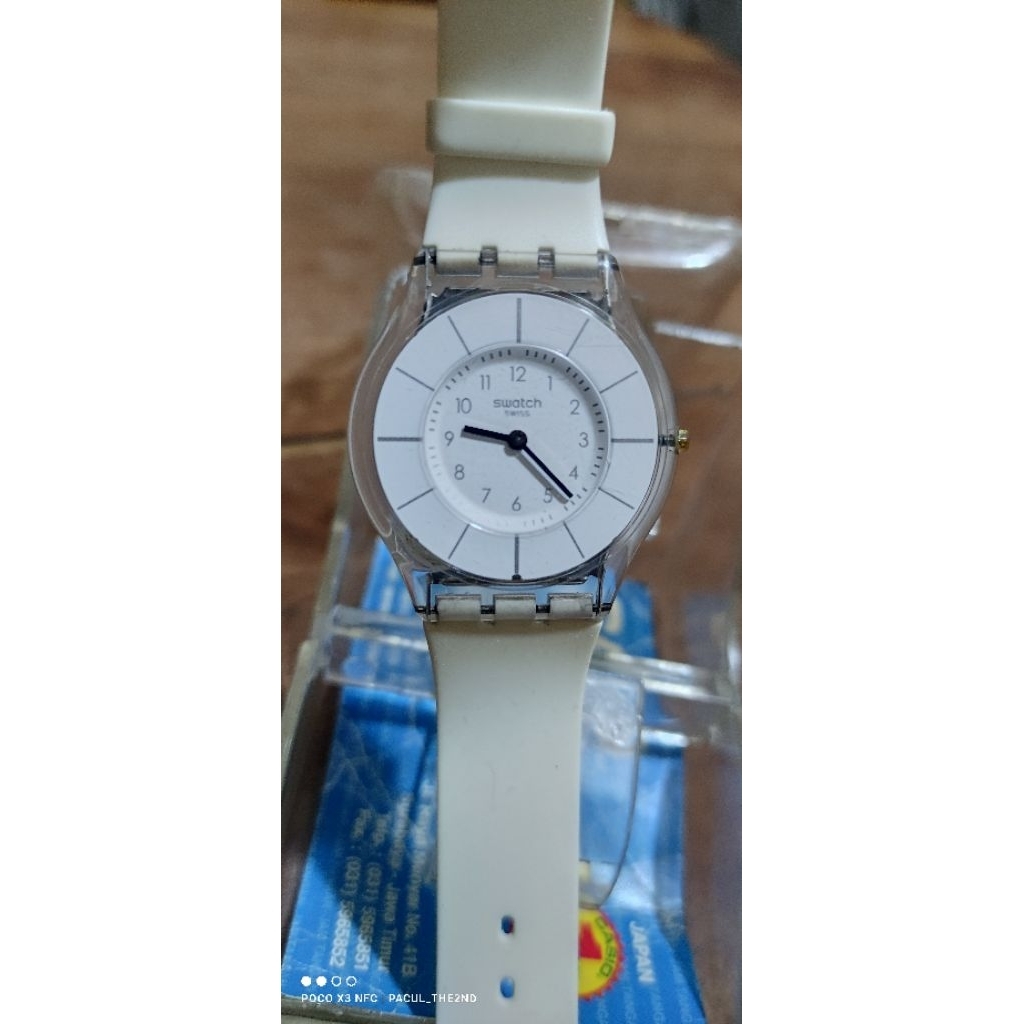 JAM TANGAN SWATCH SKIN BATANGAN SECOND