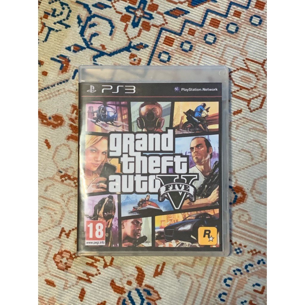 GTA V Ps3 Bd (Kaset Gta 5 PS3) ORIGINAL 2013