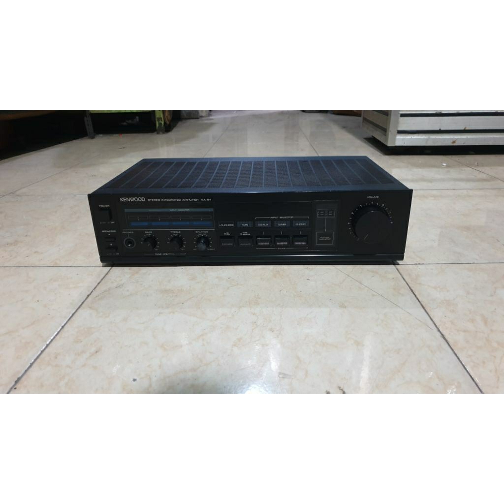 power amplifier vintage made in japan kenwood ka-54 stereo intergrated second bekas normal siap paka