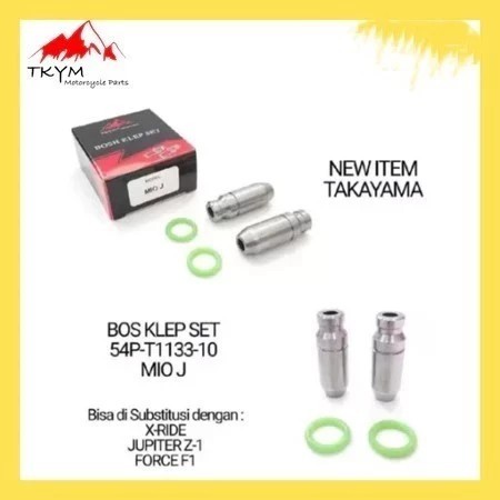 TAKAYAMA TKYM BOS KLEP BOTOL KLEP MIO J 100% ORIGINAL