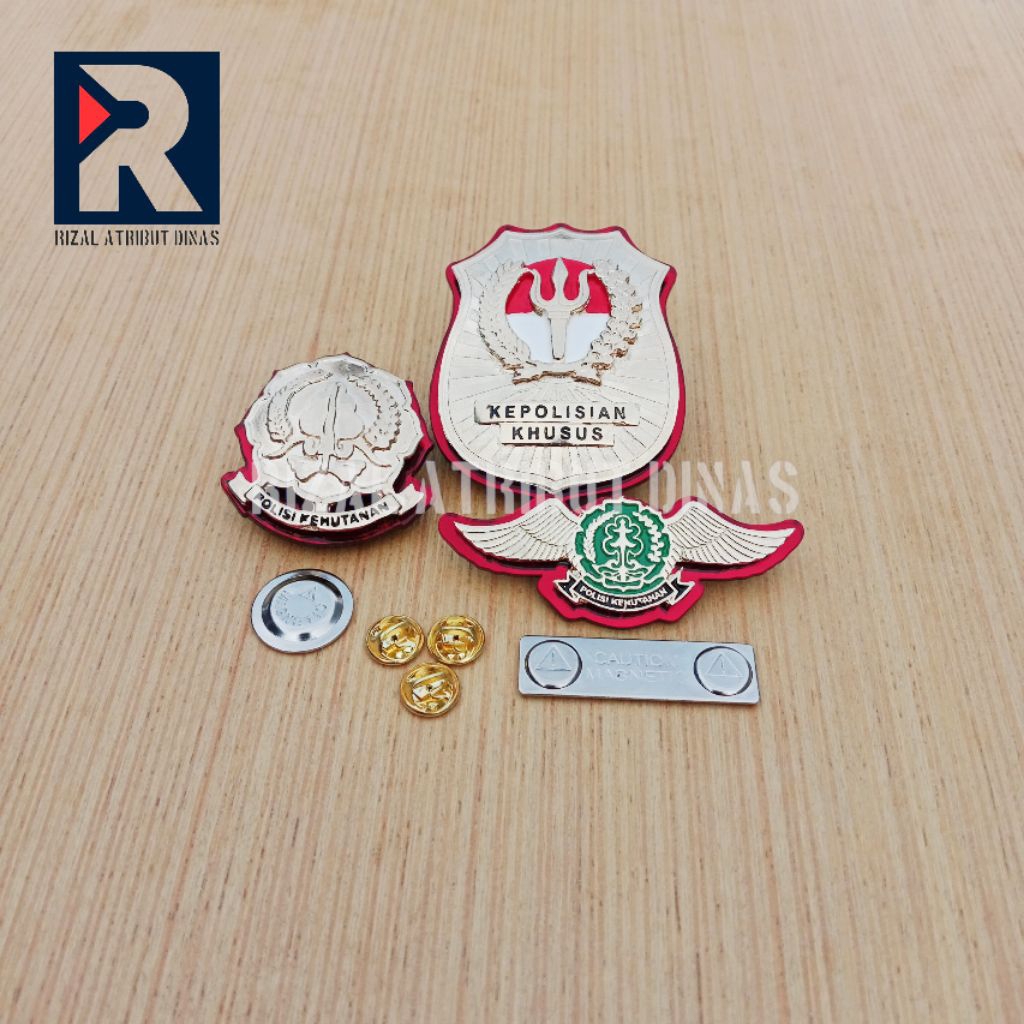 Pin Wing Polhut / Kewenangan Polisi Kehutanan / Tanjab Polhut / kewenangan polsus Premium Terbaru