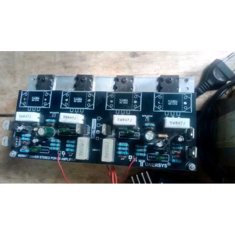power sanken 400watt stereo plus final