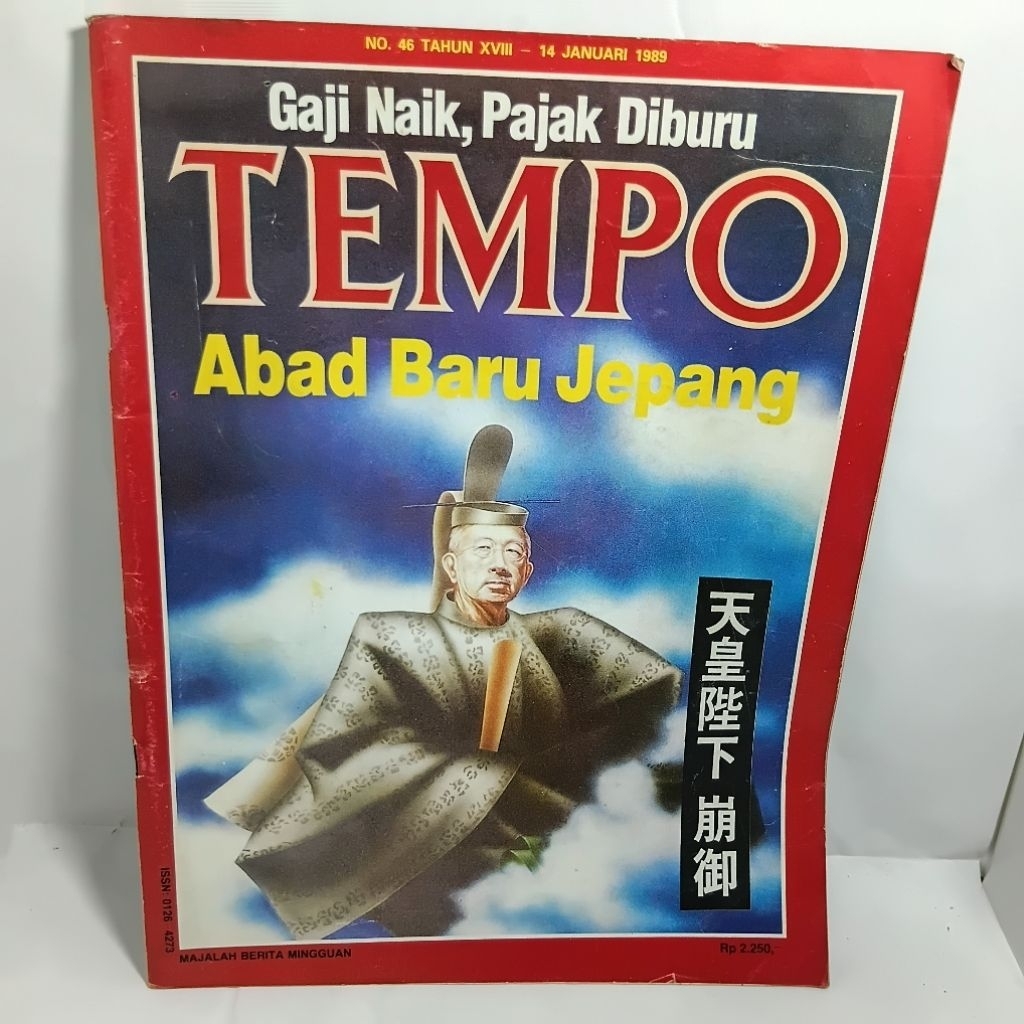 MAJALAH TEMPO TAHUN 1989 ABAD BARU JEPANG