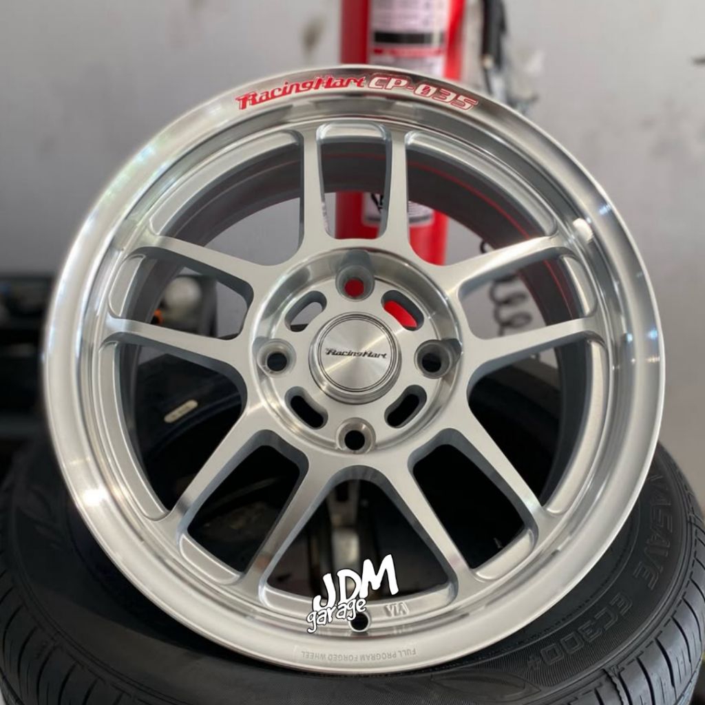 velg mobil R15 PCD 4X114,3 RACING HART FLOW FORMING velg racing ring 15 velg mobil Avanza Xenia Livi