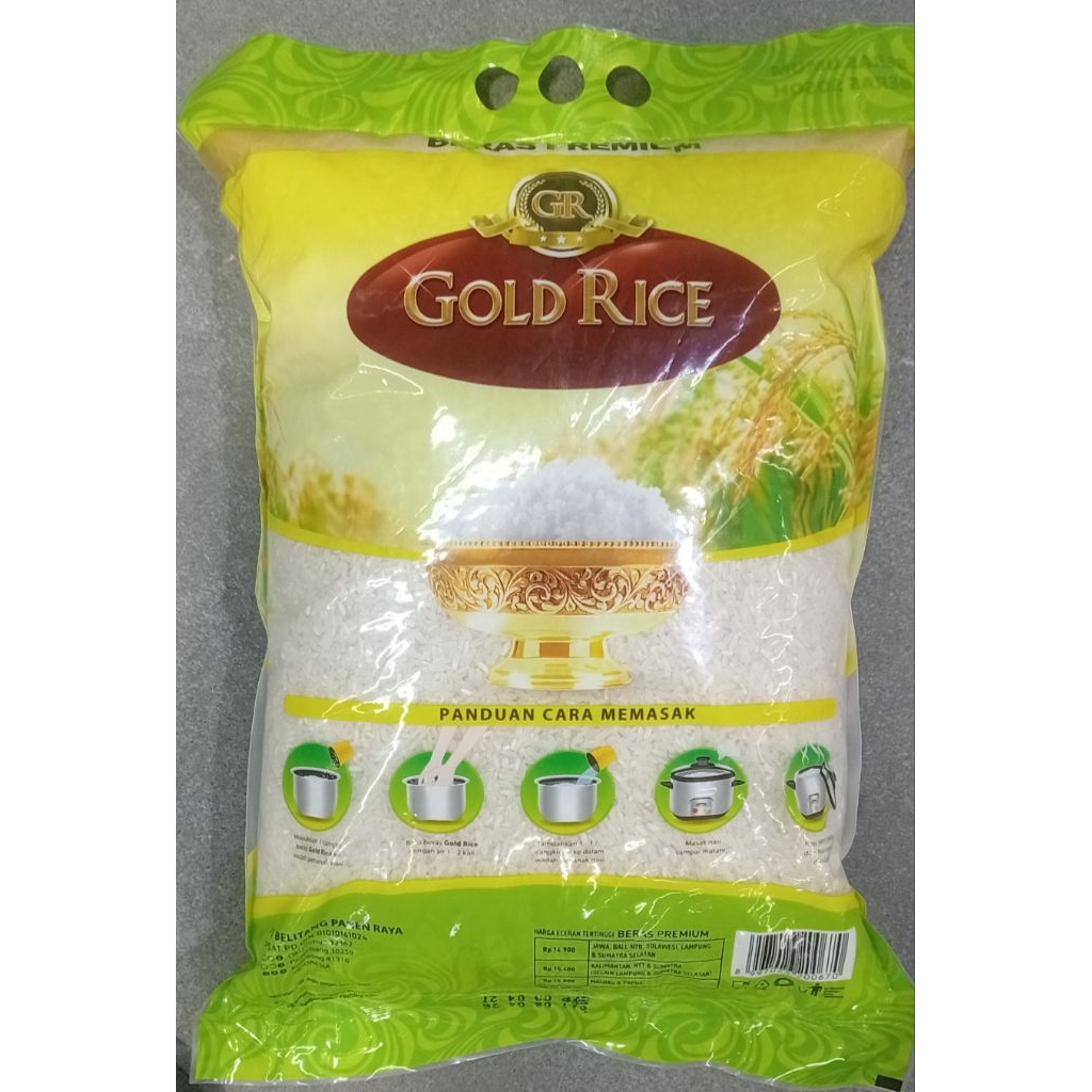 Beras Premium Gold Rice 5 Kg