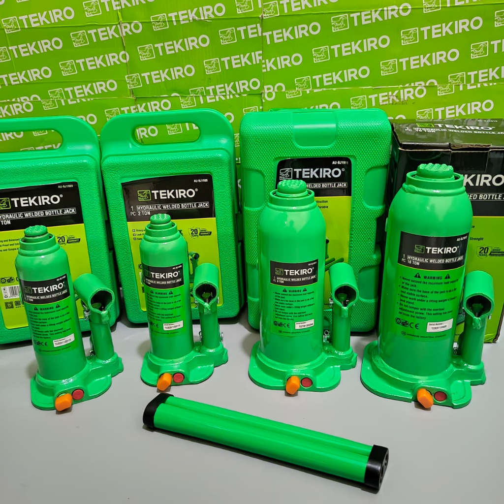 Dongkrak Botol Tekiro 10 Ton - Dongkrak Mobil Hydraulic Jaek - Original Tekiro Ready Dongkrak 2/3/4/