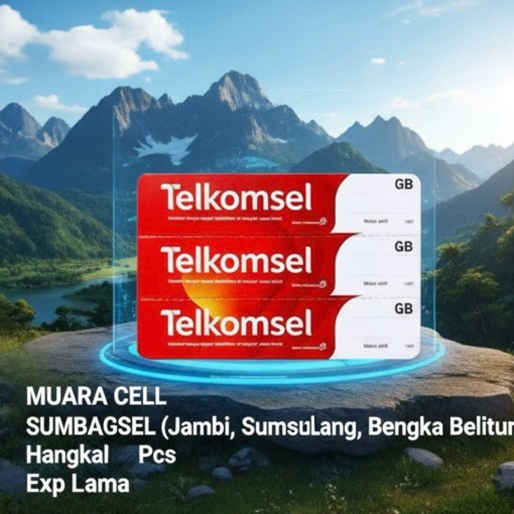 VOUCHER KOSONG TELKOMSEL SUMBAGSEL / VOUCHER ZERO