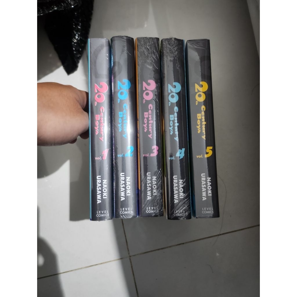 Komik 20th Century Boys set vol 1-5 segel ori Bahasa Indonesia Level Comics