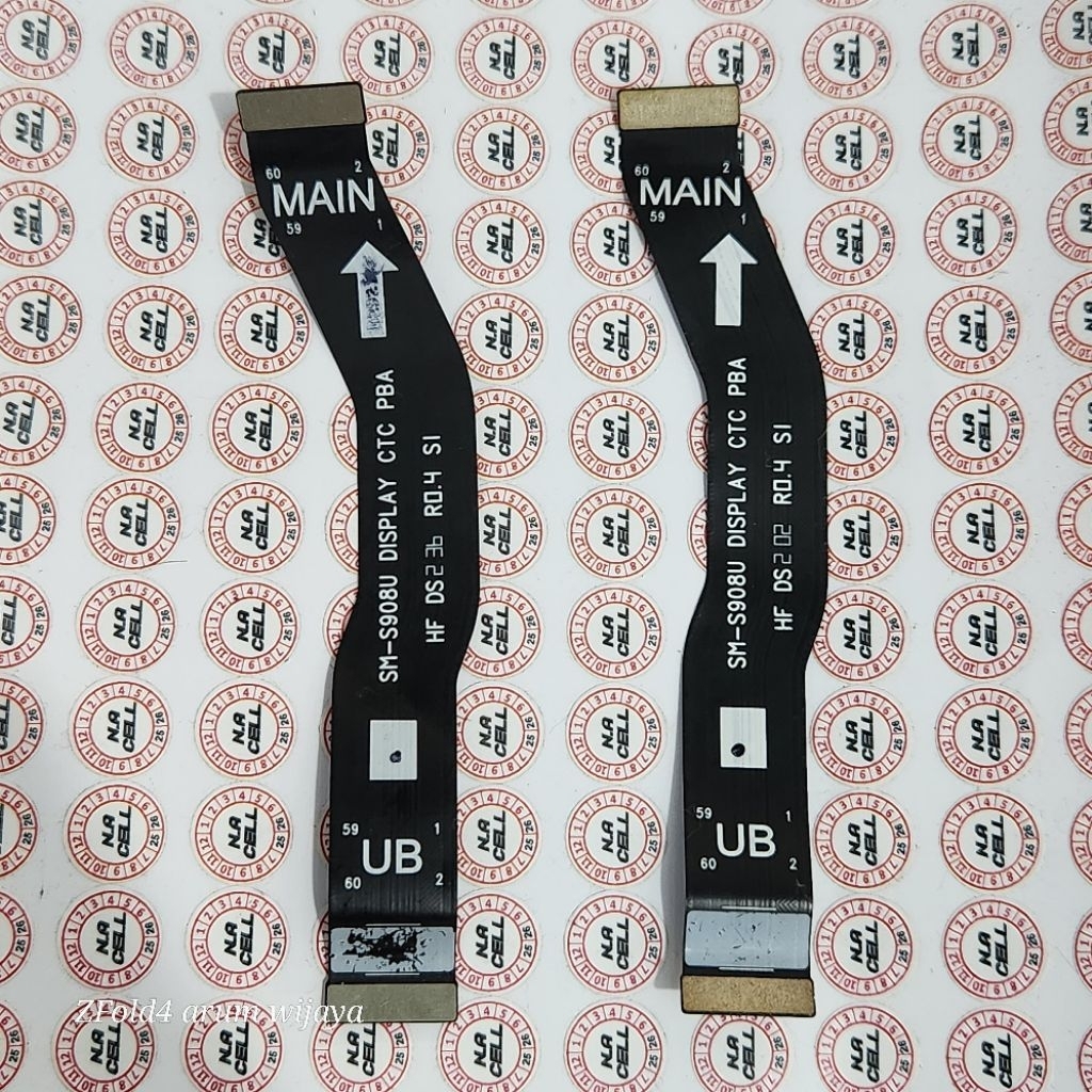 flexible tengah lcd to mesin samsung s22 ultra original copotan