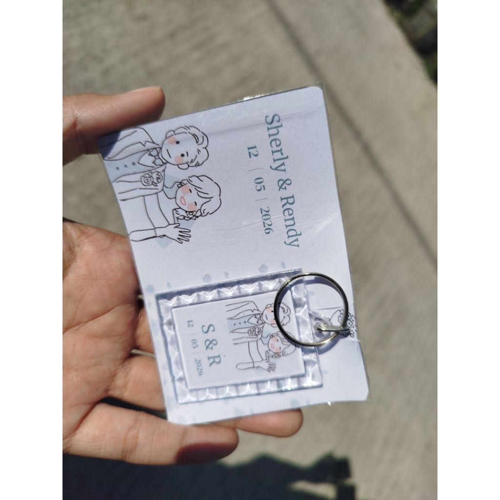 Souvenir Gantungan Kunci Akrilik Souvenir gantungan kunci unik Aesthetic