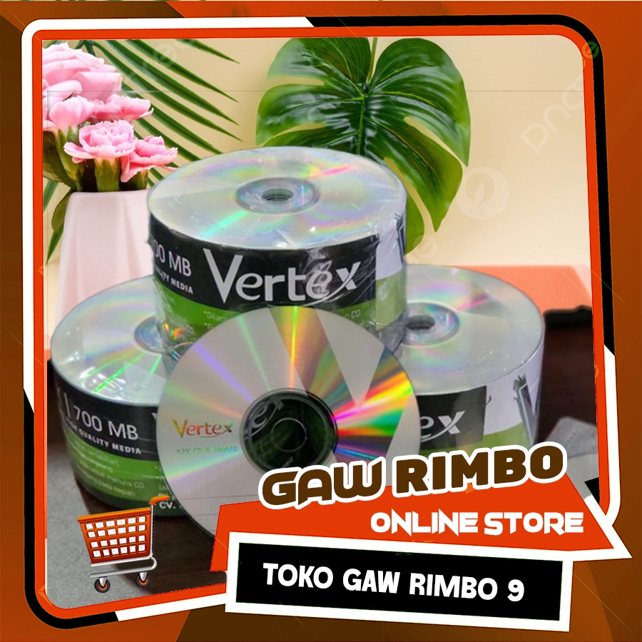 CD-R Kosong Blank Kaset 700MB Vertex 52x