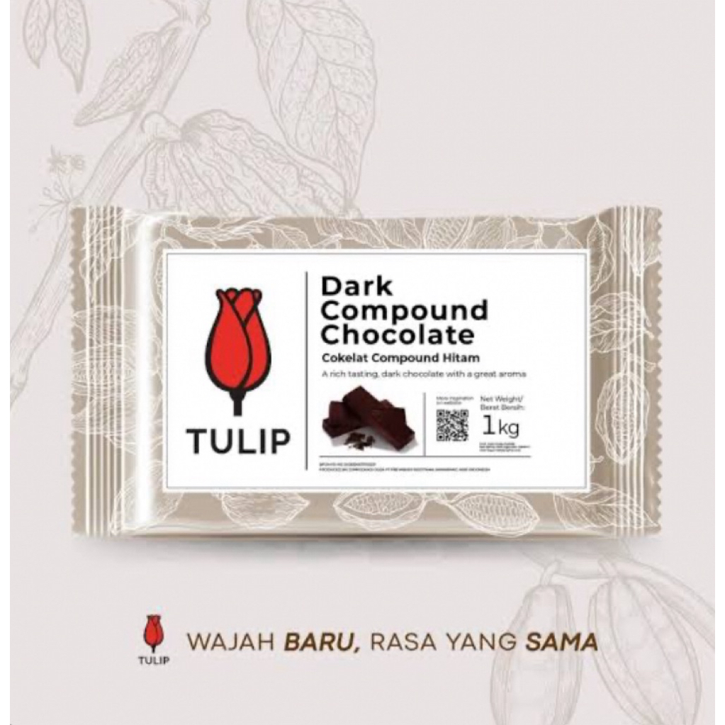 tulip dark chocolate compound