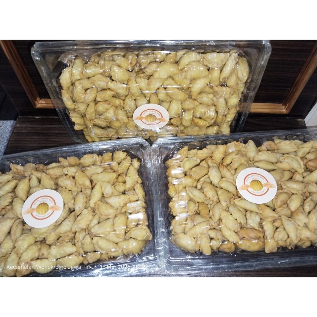 Pastel Mini Abon 1/2 kg (Pastel Renyah Gurih)