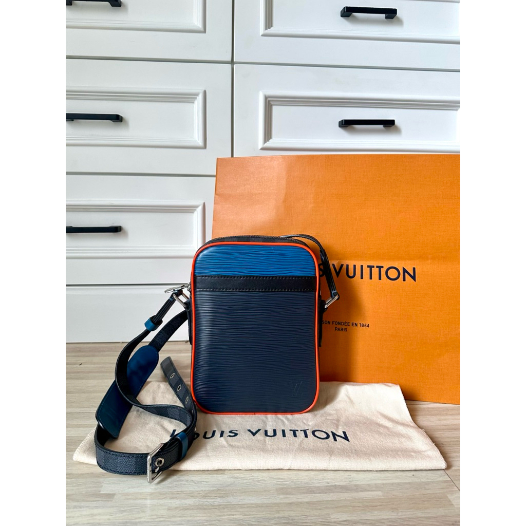 Limited edition LV danube leather damier epi 2018 preloved authentic crossbody bag