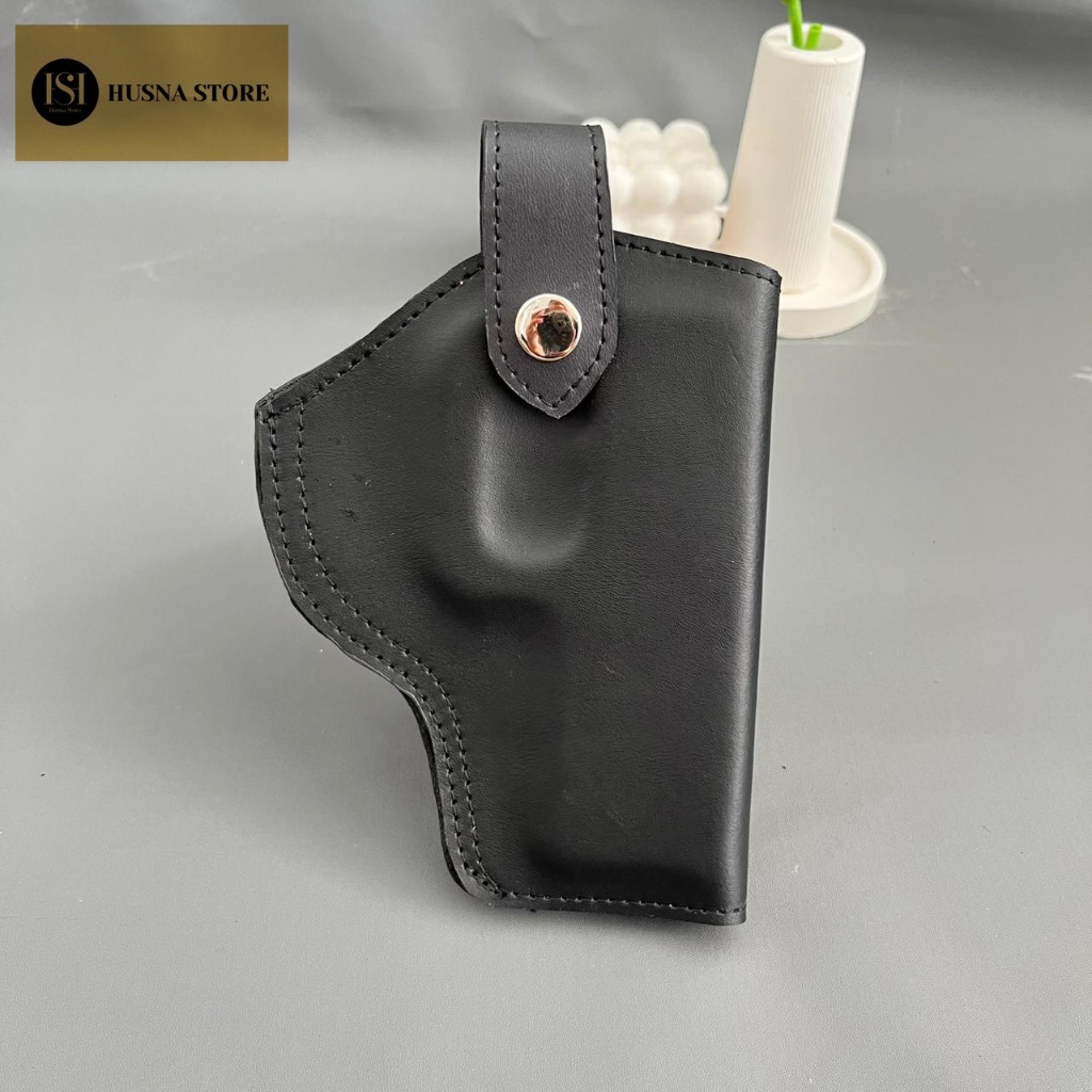 Holster Kulit Asli Revolver