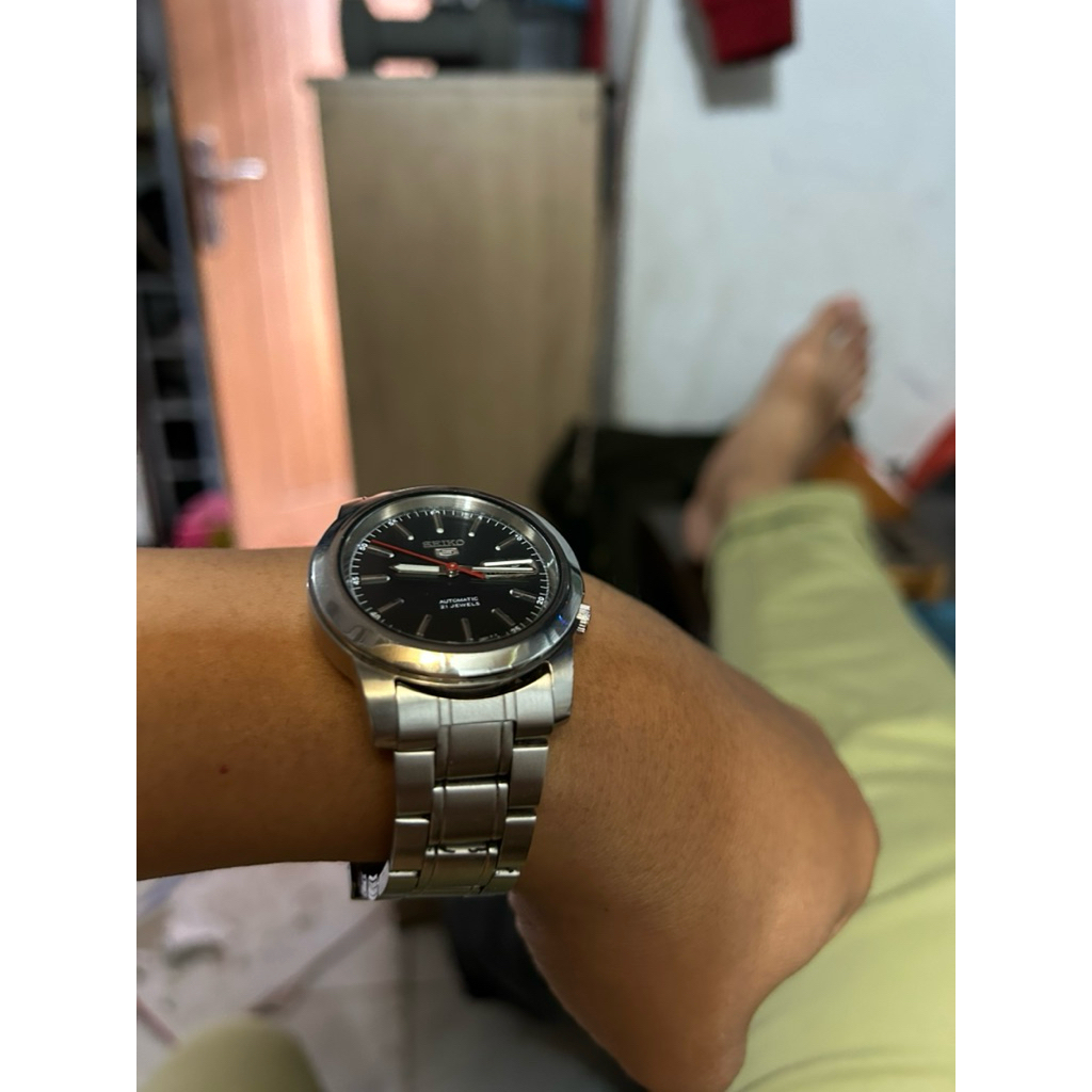 jam tangan seiko original automatic terbilang mulus