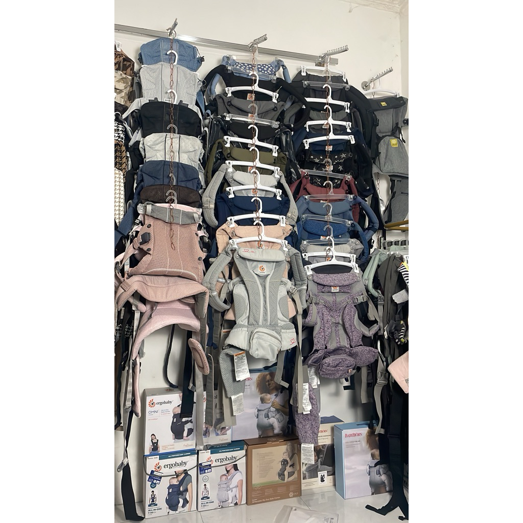 BABY BJORN NEW CARRIER ONE AIR MESH SILVER GENDONGAN BAYI CARRIER newborn ssc support