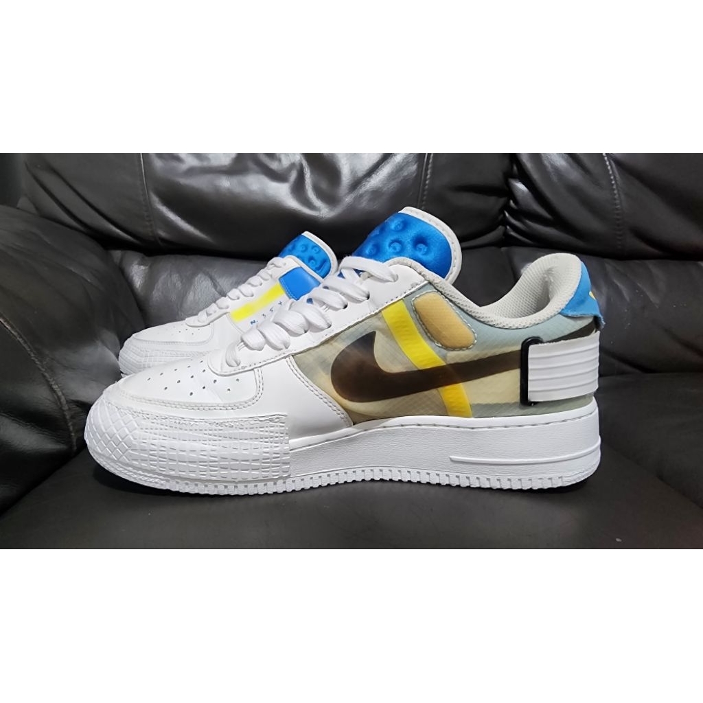 Sepatu Nike Air Force 1 Photo Blue Original