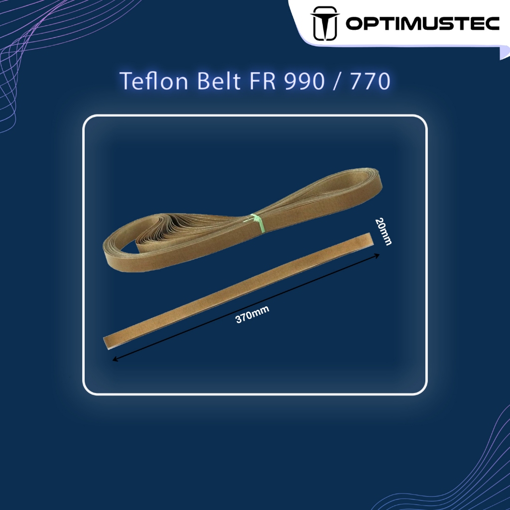Teflon Gear Continuous Band Sealer Mesin Segel Plastik FR-900 Vertikal / Horizontal Eleman Pemanas G