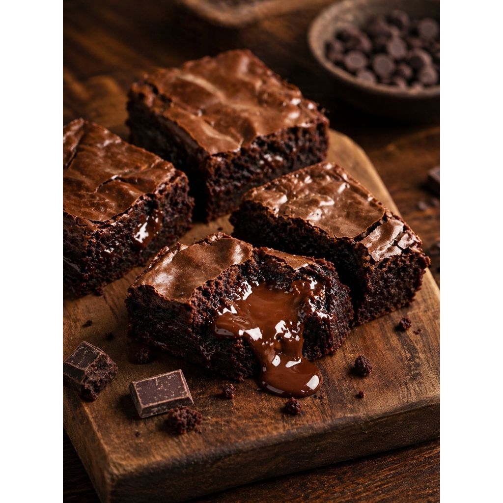 fudgy brownies PREMIUM Couverture oleh-oleh Bali Bolu Kemuning