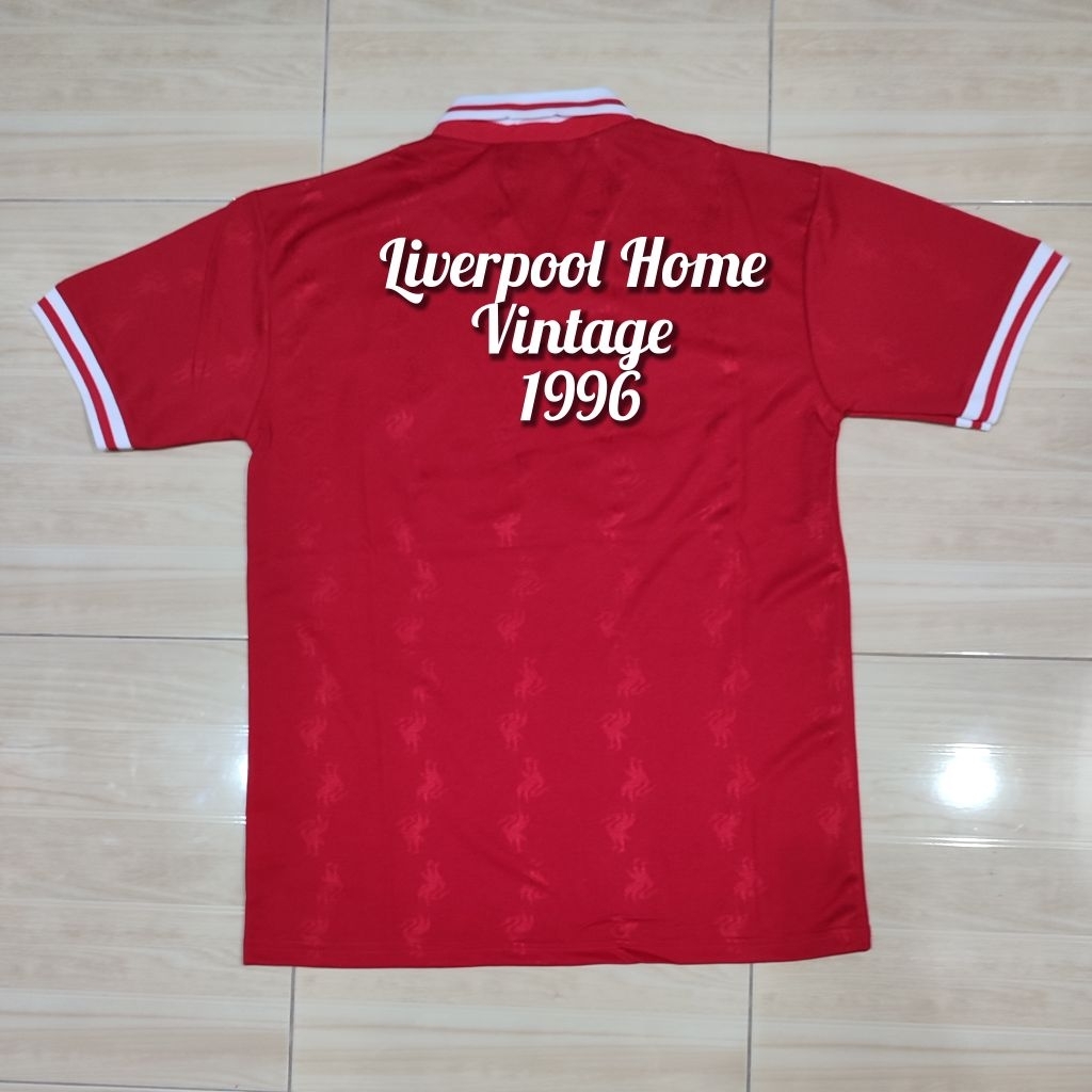 [ RETRO ] JERSEY BOLA LIVERPOOL HOME 1996 GO THAILAND