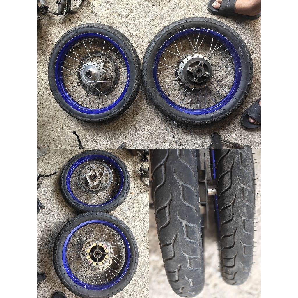 VELG JARI JARI FULLSET BAN UNTUK MOTOR NEW CB150R CBR 150 LED