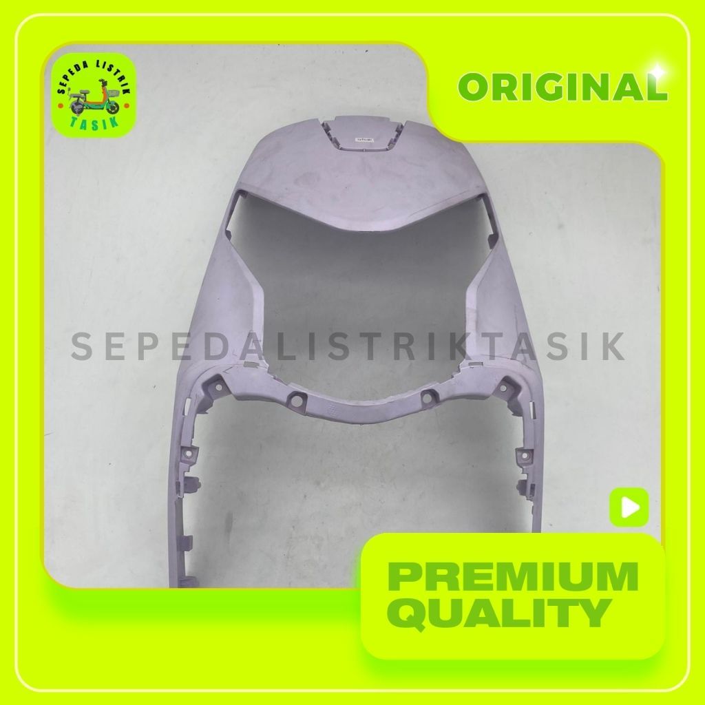 COVER LAMPU DEPAN SEPEDA LISTRIK UWINFLY D60 D65 D70 D75 UNGU / SELIS 181 - ORIGINAL 100% - SPAREPAR