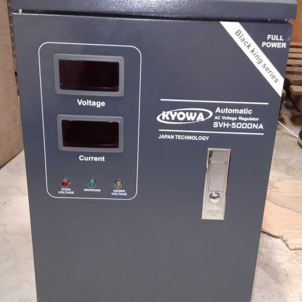 Stavol Stabilizer Kyowa 5000W SVH-5000NA Digital Voltage Japan stavol 5000va kyowa