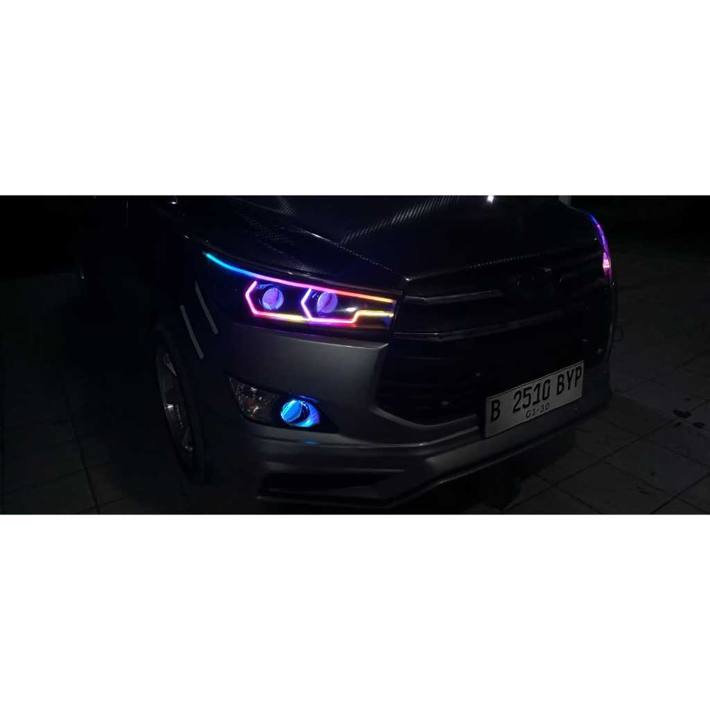 Paket Pasang Triple Projector Biled Vinyx di Innova Reborn