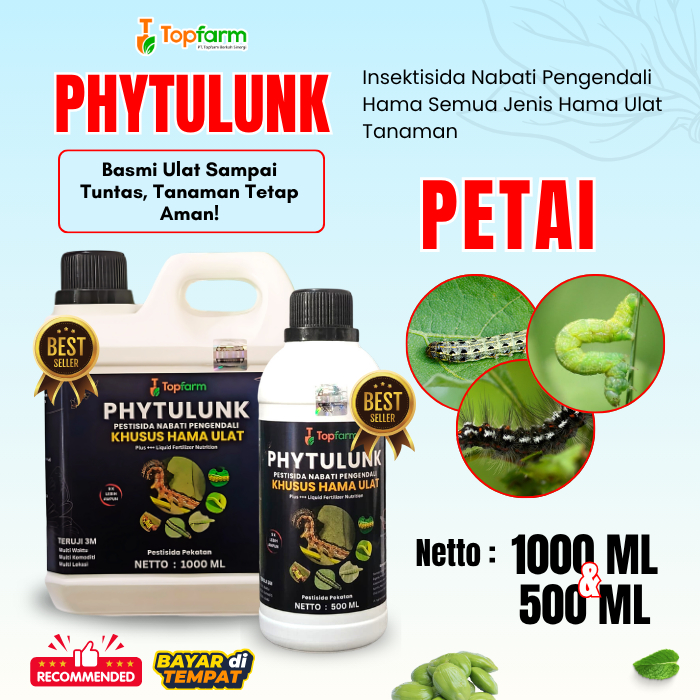 Pestisida Hama Ulat Daun Petai / Obat Ulat Pohon Petai / Pestisida Hama Daun Petai China / Obat Ulat