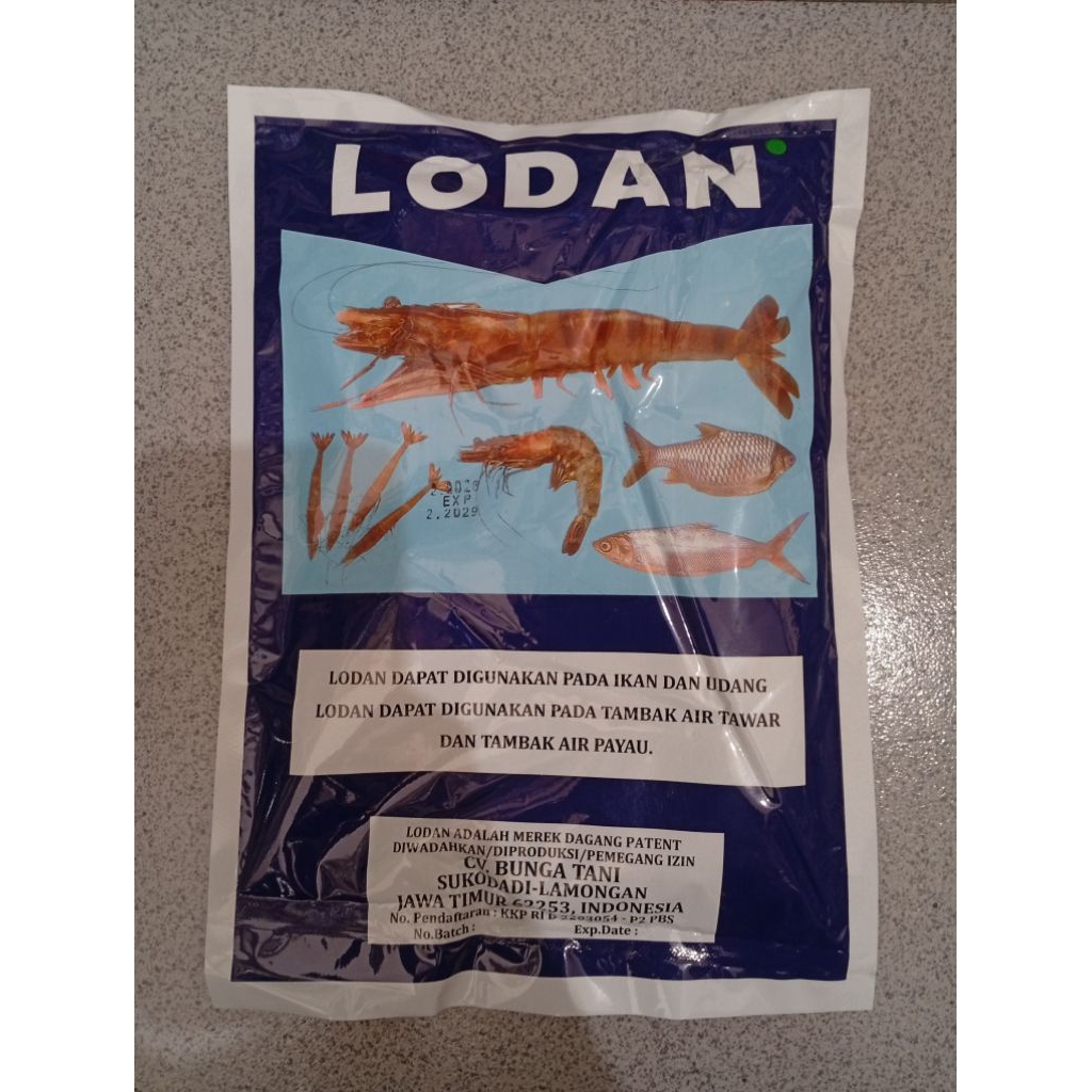 Suplemen Ikan dan Udang LODAN 500 Gram