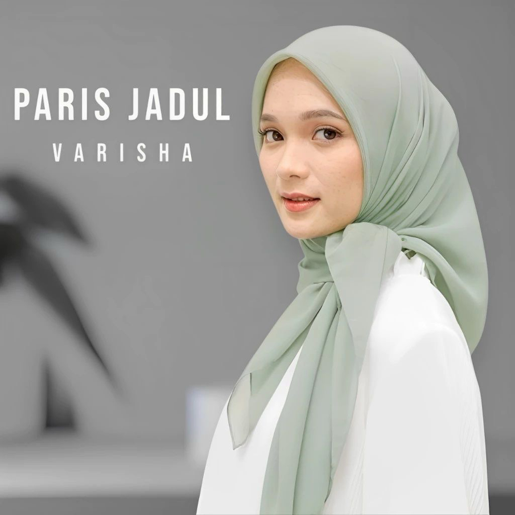 Hijab Segi empat Paris Jadul Varisha / Hijab Segi Empat Paris Jadul / Hijab Paris Jadul Varisha