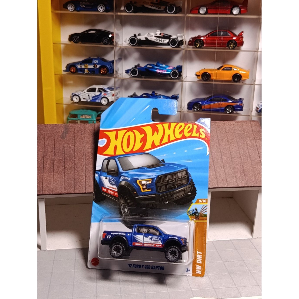 Hotwheels Basic Reguler Ford F150 Raptor Blue