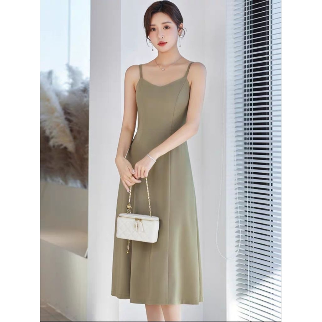 Overall Dress Wanita | Dress Pantai | Korean Style
