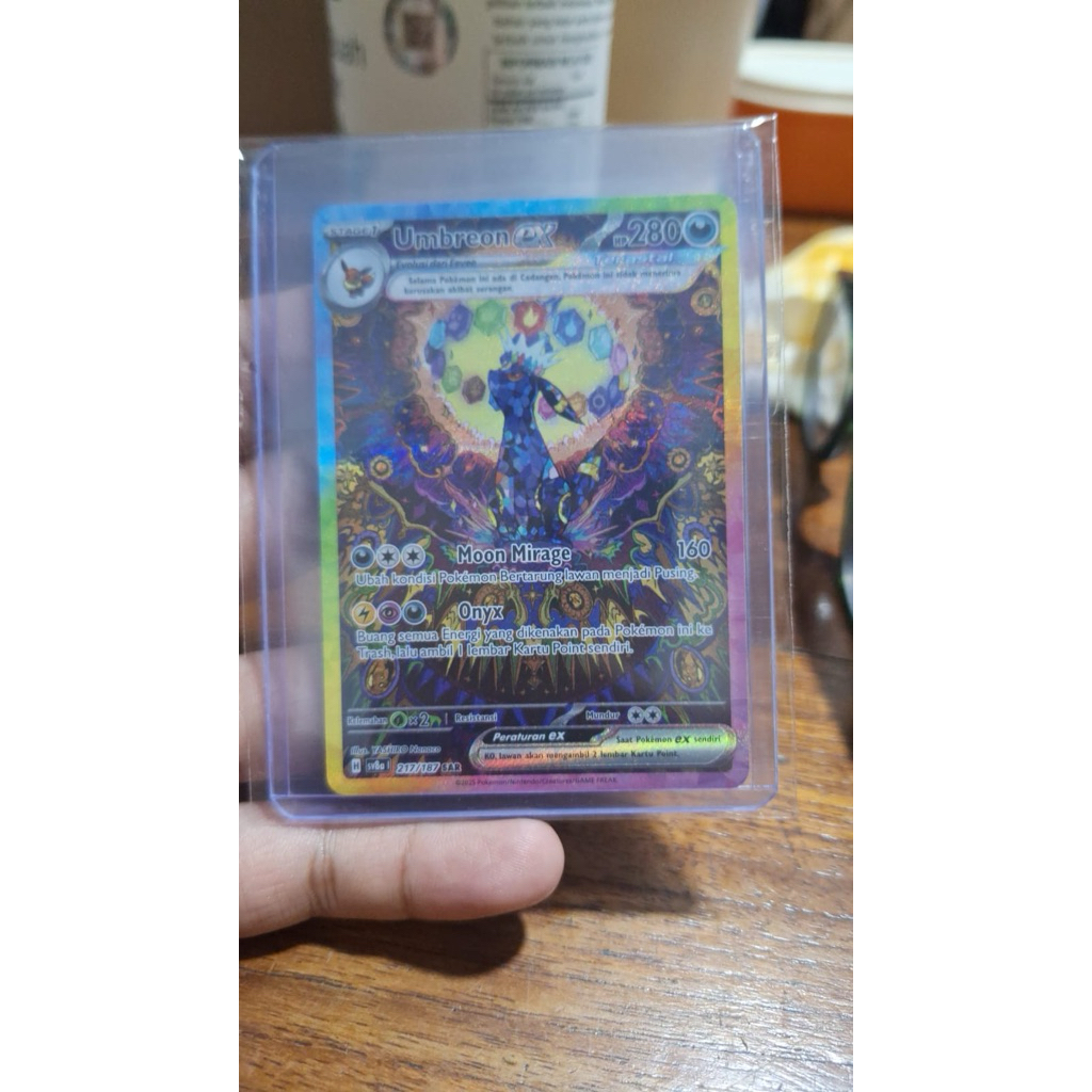 WTS umbreon EX 217/187 SAR