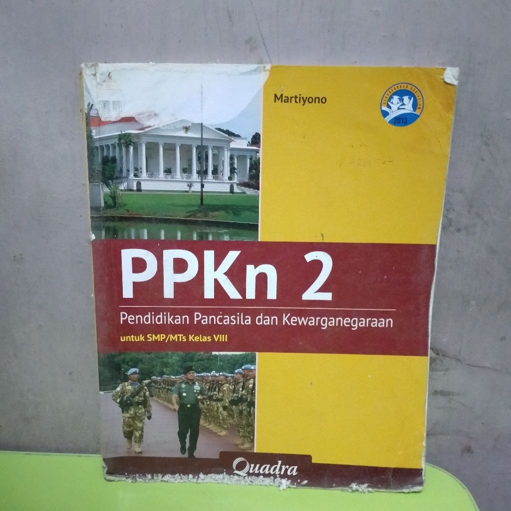 PPKN UNTUK SMP/MTS KELAS 8 PENERBIT QUADRA