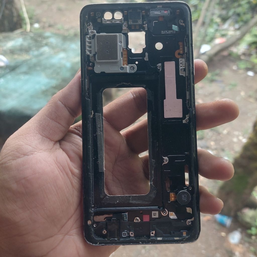 Frame Bazzel Housing Fullset SAMSUNG A8 PLUS SM A730F Copotan Original