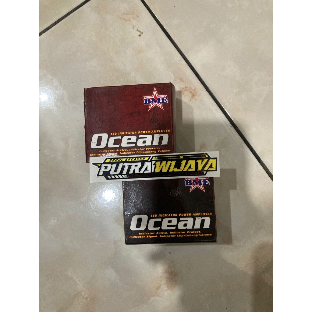 LED INDICATOR POWER AMPLIFIER OCEAN BME