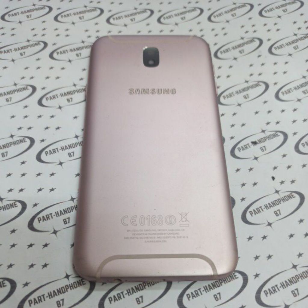 BACKCOVER BACKDOOR SAMSUNG J7 PRO J730G PINK ASLI ORIGINAL COPOTAN